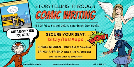 Storytelling through Comic Writing (Workshop)