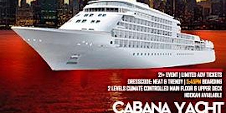 Saturday Sunset Dance the Wave NYC Booze Cabana Yacht Party 2022 tickets