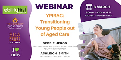 YPIRAC - Transitioning young people out of aged care. primary image