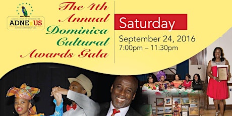 4th Annual Dominica Cultural Awards Gala primary image