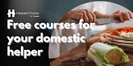 Free Courses for your domestic helper primary image