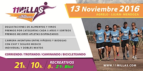 Imagen principal de 11 MILLAS de los Campeones por los Caminos del Vino (10ª edición)