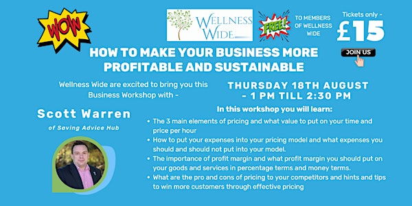 How to make your Business more Profitable and Sustainable