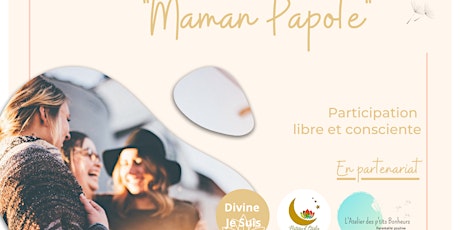 Primaire afbeelding van "Maman papote" - Cercle de paroles pour mamans à La Louvière.