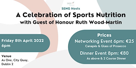 Celebration of Sports Nutrition with Guest of Honour Ruth Wood-Martin primary image
