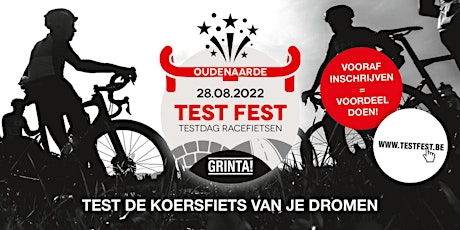 Grinta! TEST FEST Oudenaarde 28 augustus 2022 tickets
