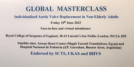 Global Masterclass - Individualised Aortic Valve Replacement primary image