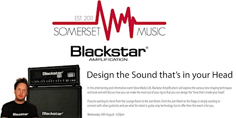 Somerset Music & Blackstar - Design the sound in your head primary image