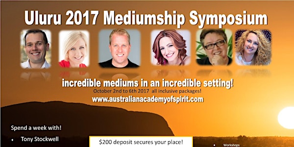 Uluru Mediumship Symposium AAS members