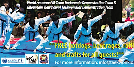 2nd Annual Mountain View Taekwondo Festival primary image