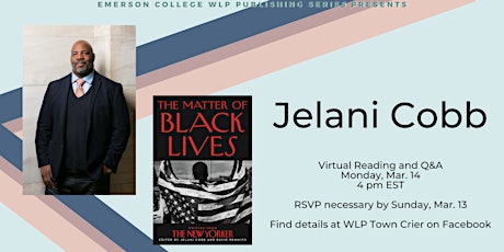 WLP Publishing Series: Jelani Cobb