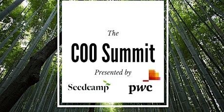 The COO Summit presented by Seedcamp and PwC primary image