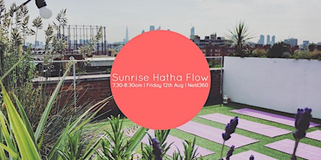 Rooftop Yoga: Sunrise Hatha Flow @Netil360 primary image