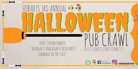 3rd Annual Hobart Halloween Pub Crawl primary image