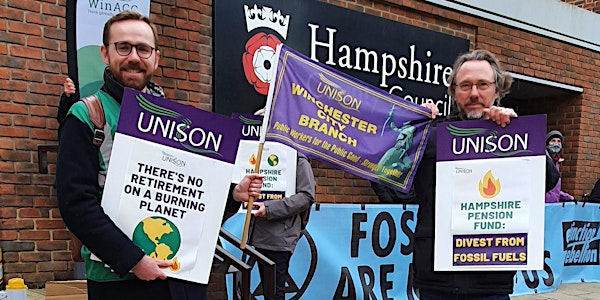 The Hampshire LG Pension Scheme Must Divest Now!