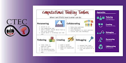 Computational Thinking for K-5: Enhancing Cross Curricular Problem Solving! primary image