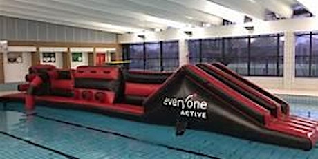 Swim with Inflatables at FLC  For  ages 5+ all under 15s need a lifejacket tickets