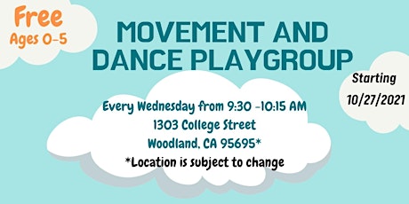 Movement and Dance Playgroup/ Grupo de baile y movimiento tickets