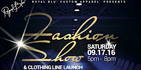 Royal Blu' Fashion Show Launch primary image