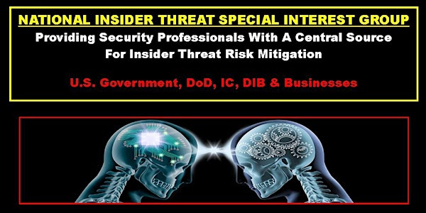 National Insider Threat Special Interest Group Meeting 9-7-16
