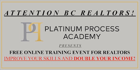 Free REALTOR Training Event with Master Trainer Eric Putoto  primärbild