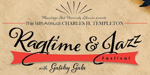 Imagem principal do evento 2022 Charles H. Templeton Ragtime Jazz Festival