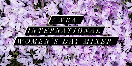 AWBA International Women's Day Mixer primary image