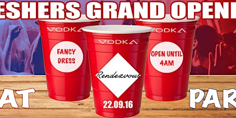 Rendezvous Presents Freshers FRAT Party [Open until 4am] primary image