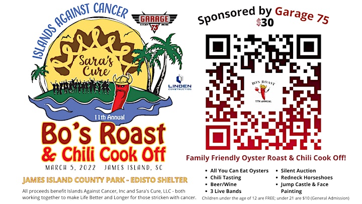 11th Annual Bo's Roast supporting Islands Against Cancer & Sara's Cure image