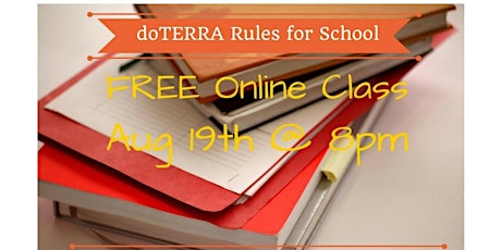 doTERRA Rules for School (online event)! primary image