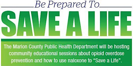 Virtual Community Narcan  Session(Indianapolis Residents Only) tickets