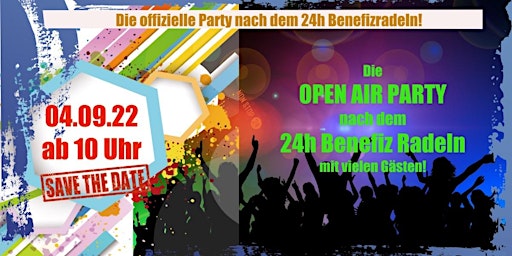 Open Air - Benefizkonzert & Offizielle After Radeln Party