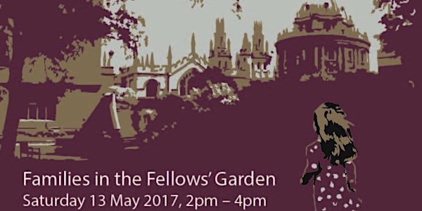 Families in the Fellows' Garden 2017