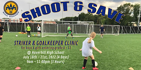 Shoot and Save Soccer Clinic