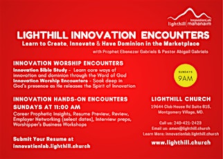 Innovation Prophetic Worship Encounters tickets