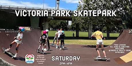 Girls Skate NZ FREE Workshop - Victoria Park Skatepark primary image
