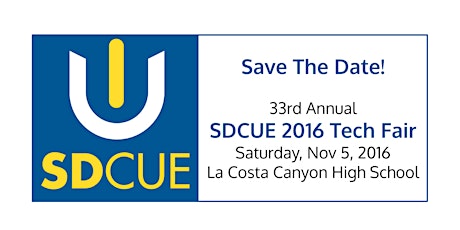SDCUE 2016 Tech Fair (Credit Card Only) primary image