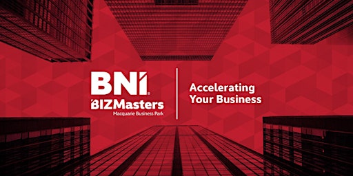 Image principale de BNI BIZ MASTERS Business Networking Weekly Breakfast Meeting