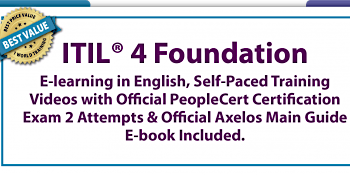 ITIL4 Foundation with 2 Exam Attempts by 1 World Training