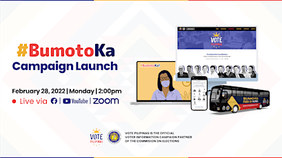 Vote Pilipinas: #BumotoKa Campaign Launch