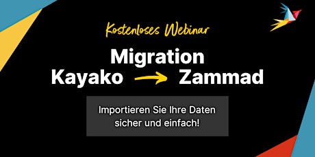 Kostenloses Webinar: Migration von Kayako zu Zammad (Deutsch)