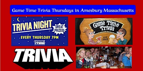 Game Time Trivia Thursdays at GameTimeLanes in Amesbury Mass