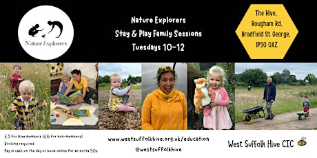Nature Explorers Family Outdoor Stay & Play Sessions