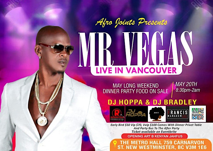 MR VEGAS LIVE IN VANCOUVER BC CANADA image