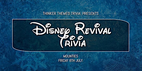Disney Revival Trivia - Mounties tickets