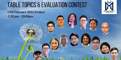 Table Topics & Evaluation Contest (Online)