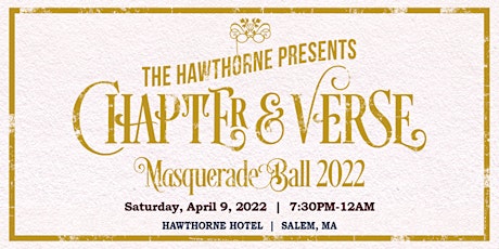 Hawthorne Hotel's Masquerade Ball: Chapter & Verse primary image