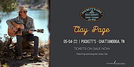 Imagem principal do evento Clay Page Southbound and All Around Tour at Puckett's Chattanooga