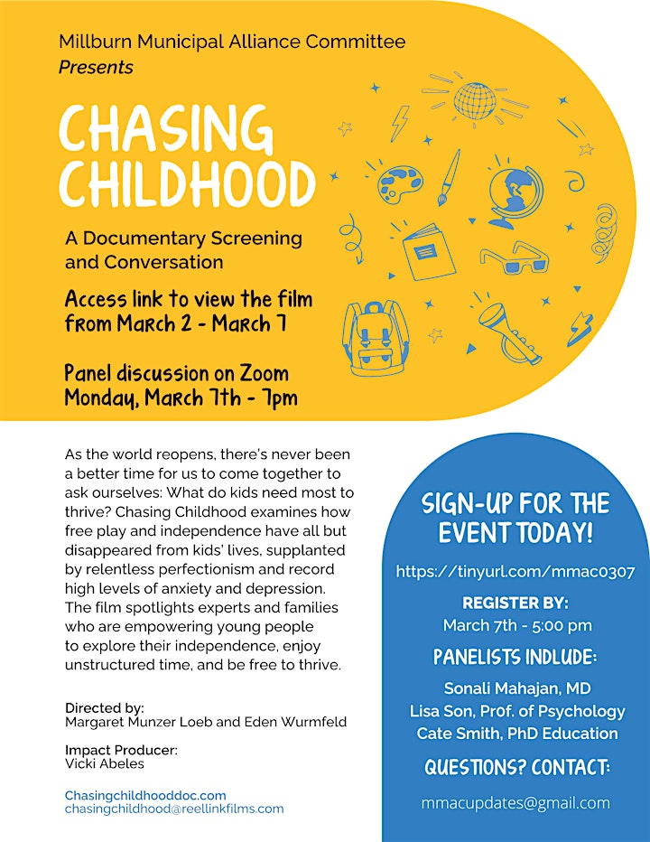 Chasing Childhood - A Documentary Screening and Conversation image