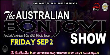One Wild Night with the Australian Bon Jovi Show primary image
